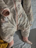貝肽斯嬰兒睡袋暖姜恒溫兒童分腿睡袋嬰幼兒防踢被睡衣秋冬中厚?甜夢(mèng)M 曬單實(shí)拍圖