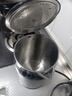 美的（Midea）電水壺電熱水壺304不銹鋼家用雙層防燙燒水壺 1.7L大容量熱水壺內膽易潔開(kāi)水壺煮茶壺 1.7L 【雙層防燙】SH17M301c 曬單實(shí)拍圖