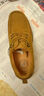 駱駝（CAMEL）新款柔軟磨砂牛皮寬楦止滑大頭經(jīng)典休閑鞋男士 G13A307163   駝色 43 曬單實(shí)拍圖