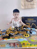 赟婭挖掘機合金工程車(chē)套裝模型滑行兒童玩具車(chē)推土機吊車(chē)男孩生日禮物 工程車(chē)7輛【大地圖+20路障】禮盒 曬單實(shí)拍圖