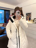 加拿大鵝（Canada Goose）【新品】Leslie女士黑標派克大衣休閑外套大鵝羽絨服 3833WB 9433 北辰白 S 曬單實拍圖