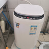 小鴨牌小黃鴨系列嬰兒洗衣機(jī)烘干一體迷你高溫煮洗全自動(dòng)洗衣機(jī)寶寶兒童專用小型兒童帶烘干 3.5KG白【藍(lán)光升級+10大程序】+10年保修 【全自動(dòng)洗脫一體】 曬單實(shí)拍圖