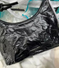 CHARLES&KEITH褶皺油蠟皮手提單肩腋下包女生日禮物CK2-40271360 Noir黑色 M 曬單實(shí)拍圖