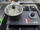 吉谷（K·KOU）全自動(dòng)雙底部上水電熱水壺電燒水壺電茶壺 茶臺燒水壺一體桌茶具套裝泡茶【1.2L+0.8L】 TC008B 曬單實(shí)拍圖