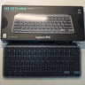 羅技（Logitech）大師系列 MX Keys Mini 簡(jiǎn)約無(wú)線(xiàn)藍牙 高端辦公鍵盤(pán) 智能 背光時(shí)尚 超薄便攜 石墨灰 曬單實(shí)拍圖