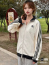阿迪達斯 （adidas）三葉草青少年運動休閑外套  JW0109 175 (M) 曬單實拍圖
