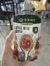 寶寶饞了 嬰幼兒果泥輔食吸吸袋兒童休閑寶寶零食水果泥6個月以上1歲 5袋果泥+1袋酸奶共 535g*1箱 曬單實拍圖