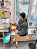 哈魯?shù)厦朗綇?fù)古水洗牛仔外套女2025秋季新款寬松韓系高級(jí)感夾克上衣外搭 做舊藍(lán) M (80-100斤） 曬單實(shí)拍圖