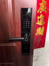 奧克斯（AUX）指紋鎖密碼鎖入戶(hù)門(mén)智能門(mén)鎖國家補貼智能鎖家用防盜門(mén)木門(mén)電子鎖 FPC指紋+比亞迪AI芯片+超長(cháng)續航+已接入米家APP 免費上門(mén)安裝 三年全國聯(lián)保 曬單實(shí)拍圖