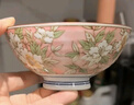 美濃燒（Mino Yaki） 【日本原裝進(jìn)口】美濃燒餐具陶瓷碗日式家用米飯碗餐具套裝 4.5英寸山茶花飯碗5件套（無盒） 曬單實(shí)拍圖