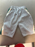 童裝男童短褲夏裝2025新款兒童五分褲男孩夏季薄款中大童運動(dòng)帥氣 BBE-K15【灰色】 160cm 曬單實(shí)拍圖
