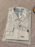 U.S. POLO ASSN.長(cháng)袖襯衫女純色防走光商務(wù)休閑純棉白襯衣春秋通勤翻領(lǐng)女外套上衣 曬單實(shí)拍圖