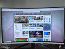 天殊32英寸4K160HZ電腦顯示器HVA曲面屏HDMI2.1滿血游戲PS5/VRR屏幕快速液晶屏1ms響應(yīng)升降內(nèi)置音響 T11升降滿血版白色-32英寸4K160HZ大曲 曬單實(shí)拍圖