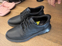 斯凱奇（Skechers）閃穿鞋男士商務(wù)鞋秋季薄款一腳蹬德比鞋軟底上班通勤休閑鞋205353 曬單實(shí)拍圖