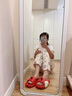 DMPD厚底蘋果拖鞋女款夏季家居室內(nèi)2025新款防滑不臭腳手術(shù)室涼拖鞋女 紅彤彤【加厚蘋果云】 38-39 【內(nèi)長(zhǎng)240mm】 曬單實(shí)拍圖
