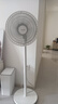 美的（Midea）電風(fēng)扇 家用七葉立式落地扇宿舍臥室輕音節(jié)能搖頭桌面小風(fēng)扇大風(fēng)力空氣循環(huán)風(fēng)扇 SAF30AC  曬單實(shí)拍圖