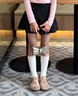 Teenie Weenie小熊童鞋女鞋秋季新款真皮百搭女童勃肯鞋全包淺口單鞋薄底親子鞋 TW5805009卡其色款 33 曬單實(shí)拍圖