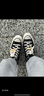 匡威（Converse）1970s經(jīng)典三星標男鞋高幫休閑女鞋黑色帆布鞋板鞋 復古黑 162050C 41 曬單實(shí)拍圖