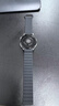 碼仕適用華為手表表帶Watch5/4/3/GT6/5/gt4/3/2/Pro/榮耀Magic2/OPPO Watch4/X磁吸硅膠咖啡配黑22mm 曬單實(shí)拍圖