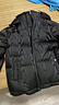 勁霸男裝秋季新品男士外套商務(wù)休閑短版茄克羽絨服FRHG4207 黑色 M (170) 170表示身高 曬單實(shí)拍圖