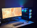 華碩（ASUS）TUF戰影VG34WQML5A 34英寸準4K 250Hz電競顯示器1500R曲面帶魚(yú)屏 0.5ms響應 FastVA電腦寬屏21:9 250Hz/FastVA VG34WQML5A 曬單實(shí)拍圖