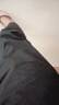 羅蒙天絲棉休閑小腳褲女夏季薄款蘿卜褲子八九分寬松透氣中老年哈倫褲 黑色 XL 建議115-130斤 曬單實(shí)拍圖