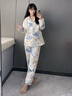 康喜月A類純棉夾層空氣棉月子服秋冬季產(chǎn)婦待產(chǎn)服產(chǎn)后喂奶哺乳期家居服 鯨落星沉【A類純棉夾層空氣棉】 L碼【適合120-140斤】 曬單實拍圖