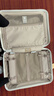 新秀麗（Samsonite）行李箱20英寸拉桿箱高顏值流金箱旅行箱包HH5象牙白登機箱 曬單實(shí)拍圖