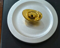 菜百首飾 20g金元寶足金Au999.9投資金條黃金福字元寶金條收藏 投資元寶 20克 曬單實(shí)拍圖