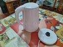 美的（Midea）電熱水壺家用電水壺?zé)畨?雙層防燙 0涂層食品級304不銹鋼 1500W快速沸騰 1.7L大容量 HJ1705 曬單實(shí)拍圖