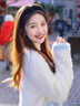 蕓蕁外套女2025新款小香風(fēng)外套秋冬新款溫柔風(fēng)針織毛衣開(kāi)衫水貂絨小個(gè) 藍色主打【系珠小外套】 S 85-100 曬單實(shí)拍圖