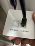 萬級高速度86型雙口位網(wǎng)絡(luò)面板帶網(wǎng)口模塊套裝 Cat6網(wǎng)線插座電腦面板六類含穩(wěn)連千兆免打信息模塊 白色 曬單實拍圖