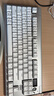 CHERRY櫻桃 MX8.3 客制化無線鍵盤 8K掃描率 鋁合金機(jī)身 熱插拔 藍(lán)牙三模 無畏契約打瓦 極光銀 極光軸 曬單實拍圖