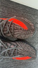 阿迪達斯Yeezy350椰子夏日透氣青少年學(xué)生灰橙運動鞋 37 曬單實拍圖