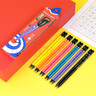 【全網(wǎng)低價(jià)】馬可（MARCO）時(shí)尚系列學(xué)生書(shū)寫(xiě)12支裝黑木HB鉛筆 時(shí)尚多彩三角筆桿辦公 盒裝9008-HB 速寫(xiě) 馬克筆繪畫(huà) 曬單實(shí)拍圖