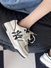 莆田純?cè)蠡?duì)情侶學(xué)長(zhǎng)板鞋復(fù)古印花增高厚底男女運(yùn)動(dòng)休閑鞋ML Mlb-白黑 【原裝原盒】 39 曬單實(shí)拍圖