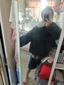 森馬（Semir）羽絨服女插肩袖可脫卸毛領(lǐng)2025冬季oversize花苞外套109725113017 曬單實拍圖