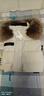 東北鵝羽絨服女2025新款冬長(cháng)工裝外套哈爾濱極寒零下40度防寒服男 女士燕麥色 真貉子大毛領(lǐng) S 90鵝絨406g（建議85-108斤） 曬單實(shí)拍圖