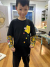 MiniPeace太平鳥(niǎo)童裝秋新男童長(cháng)袖T恤FACPF3111 黑色 150cm 曬單實(shí)拍圖