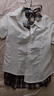 蘿美醬jk制服原創(chuàng)純欲風(fēng)春秋辣妹性感套裝學(xué)院風(fēng)女短裙JK百褶裙收腰顯瘦 短袖純欲襯衫+情書42cm+結(jié)胸牌 M 【建議95-105斤】 曬單實(shí)拍圖