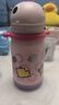 babycare兒童保溫杯嬰兒寶寶學飲吸管水杯水壺不銹鋼保溫杯上學450ml 曬單實拍圖