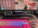 漫步者花再Halo SoundBar桌面音響音箱家用臺式電腦游戲音響長(cháng)條有線(xiàn)音箱藍牙5.4RGB燈效破界黑高保真 曬單實(shí)拍圖