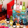 香奈（J.P.CHENET）龍生九子國潮紅酒禮盒裝 187ml*4+200ml*5 熱門(mén)商品 小瓶紅酒 曬單實(shí)拍圖