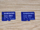 三星（SAMSUNG）512GB TF MicroSD 內(nèi)存卡 4K高速藍卡 U3A2V30 讀速180MB/s 游戲機無人機運動相機存儲卡 PRO Plus 曬單實拍圖