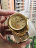 勞力士王子瑞士手表男士全自動(dòng)機械表防水商務(wù)夜光時(shí)尚十大名牌專(zhuān)用男表 全金金面款 曬單實(shí)拍圖