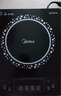 美的（Midea）電磁爐電陶爐 2200W大功率家用猛火爆炒耐用面板八檔火力纖薄電磁灶火鍋爐國家補貼 C22-RT22E01 曬單實(shí)拍圖