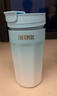 膳魔師（THERMOS）保溫杯400ml男女士?jī)和?16L不銹鋼咖啡保冷水杯子TEME-400S BL 曬單實(shí)拍圖