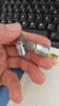 紐曼（Newmine）NM-JK12金屬入耳式有線(xiàn)手機耳機音樂(lè )游戲通話(huà)線(xiàn)控耳機耳塞3.5mm兼容手機平板電腦等 灰色 曬單實(shí)拍圖