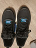 斯凱奇（Skechers）秋季緩震健步鞋網(wǎng)面透氣高彈鞋厚底耐磨休閑運動(dòng)鞋 全黑色/BBK 41 曬單實(shí)拍圖