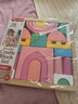 費雪（Fisher-Price）生日禮物兒童拼搭玩具顆粒積木玩具-費雪木制城堡積木組合HXT80 曬單實拍圖
